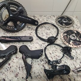 Grupo Shimano Dura-Ace R9100 c/ Med. Potência